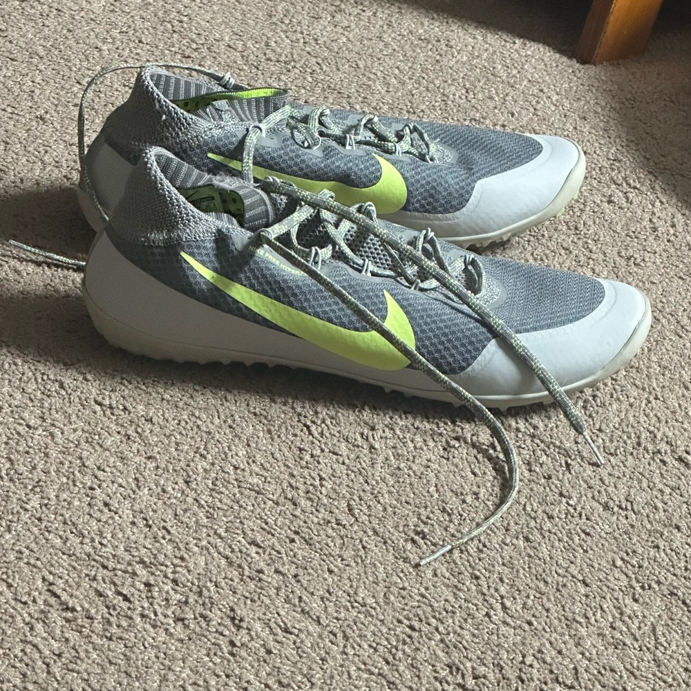 Nike Gray and Yellow Athletic Shoes